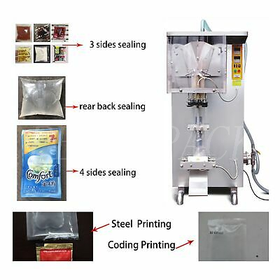 Máquina automática de agua en bolsitas 50-500 ml 