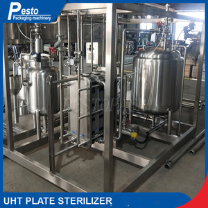 Máquina esterilizadora de esterilizador de placa UHT para bebidas