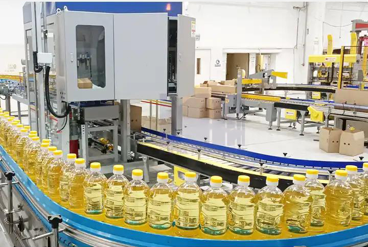 máquina de llenado de aceite