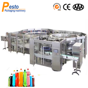 Línea de producción de refrescos para botellas de PET 18000BPH